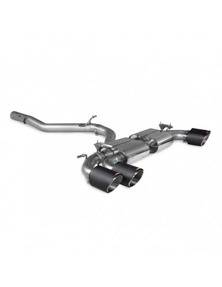 Escape Scorpion Audi S3 8Y Sportback (Con válvulas)(Sin silenciador)(Colas Ascari) Escape Scorpion Audi S3 8Y Sportback (Con válvulas)(Sin silenciador)(Colas Ascari)