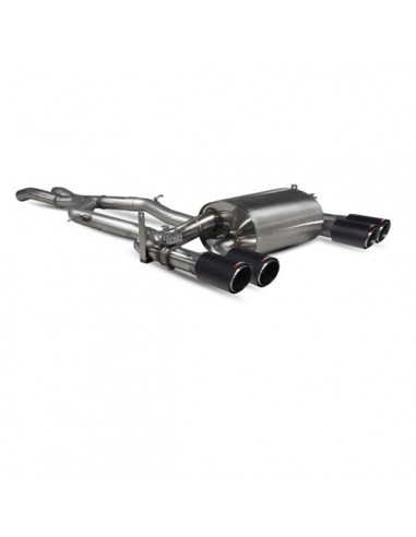 Escape Scorpion BMW M3 F80 (Con válvulas)(Sin silenciador)(Modelos sin GPF)(Colas ascari)
