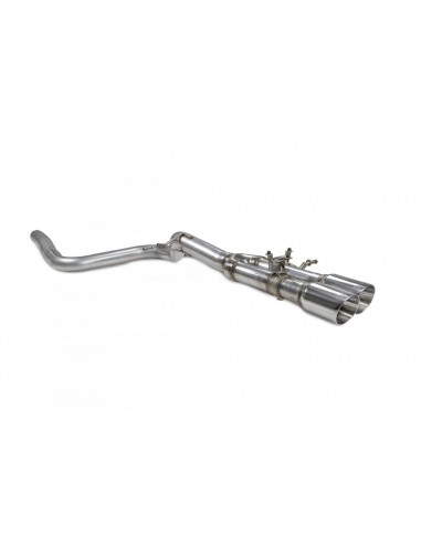 Escape Scorpion Ford Fiesta ST MK8 (Hasta el 09/20)(Con válvulas)(Modelos con GPF)(Sin silenciador final)
