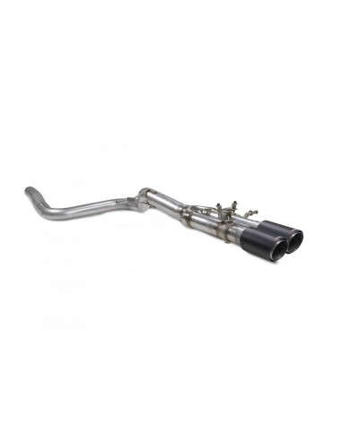 Escape Scorpion Ford Fiesta ST MK8 (Hasta el 09/20)(Con válvulas)(Modelos con GPF)(Sin silenciador final)(Colas Ascari)