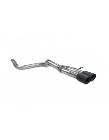 Escape Scorpion Ford Fiesta ST MK8 (Modelos con GPF)(Sin silenciador final)(Colas negras)
