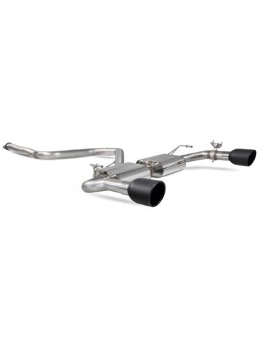 Escape Scorpion Hyundai i30N Fastback (Con válvulas)(Sin silenciador)(Modelos con GPF)(Colas Indy negras)