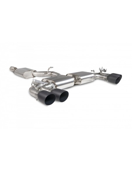Escape Scorpion Cupra Formentor 2.0 TSI 4Drive 310cv (Con válvulas)(Modelos con GPF)(Colas negras) Escape Scorpion Cupra Formentor 2.0 TSI 4Drive 310cv (Con válvulas)(Modelos con GPF)(Colas negras)