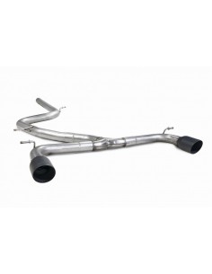 Escape Scorpion Volkswagen Golf VIII GTD (Salida doble)(Colas negras)