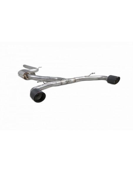 Escape Scorpion Volkswagen Golf VIII GTI Clubsport (Sin silenciador delantero)(Colas Ascari)