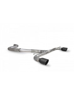 Escape Scorpion Volkswagen Golf VI Gti (Linea directa)(Colas negras)