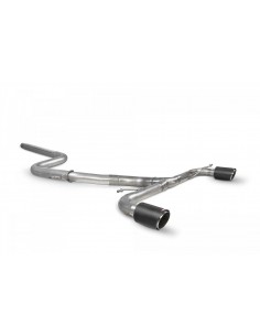 Escape Scorpion Volkswagen Scirocco R (Linea directa)(Colas Ascari)