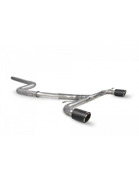 Escape Scorpion Volkswagen Scirocco R (Linea directa)(Colas Ascari)