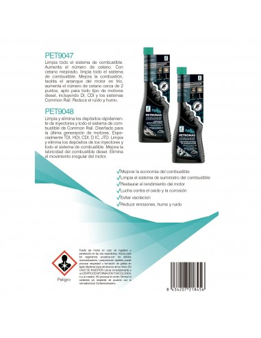 Pack pre-ITV diesel petronas 2X250ml