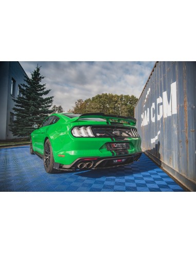 Lips traseros laterales Ford Mustang GT Mk6 (Facelift)(Con flaps)