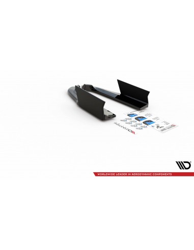 Lips traseros laterales Ford Mustang GT Mk6 (Facelift)(Con flaps)