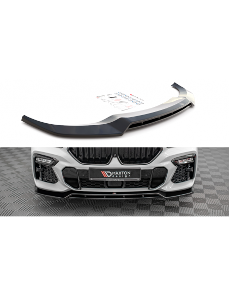 Lip delantero V.2 BMW X6 G06 (Con pack M) Lip delantero V.2 BMW X6 G06 (Con pack M)