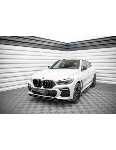 Lip delantero V.2 BMW X6 G06 (Con pack M) Lip delantero V.2 BMW X6 G06 (Con pack M)