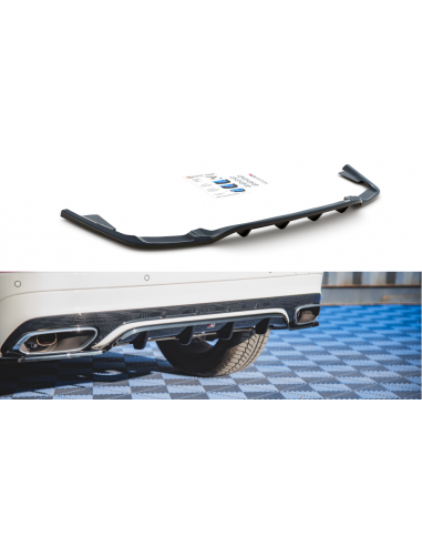 Lip trasero central Volvo XC60 Mk2 (R-Design)(Con barras verticales)