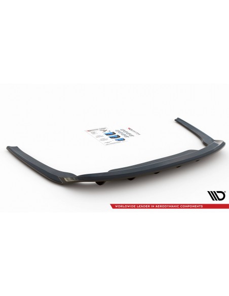 Lip trasero central Skoda Octavia Mk4 (Con barras verticales) Lip trasero central Skoda Octavia Mk4 (Con barras verticales)
