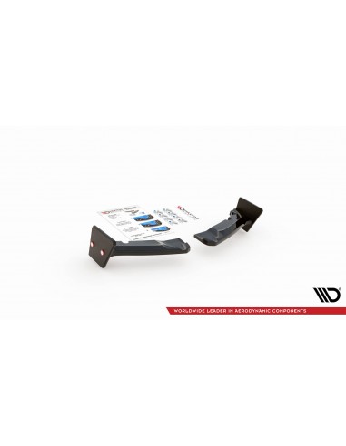Lips traseros laterales V.4 Toyota Yaris GR (Con flaps)