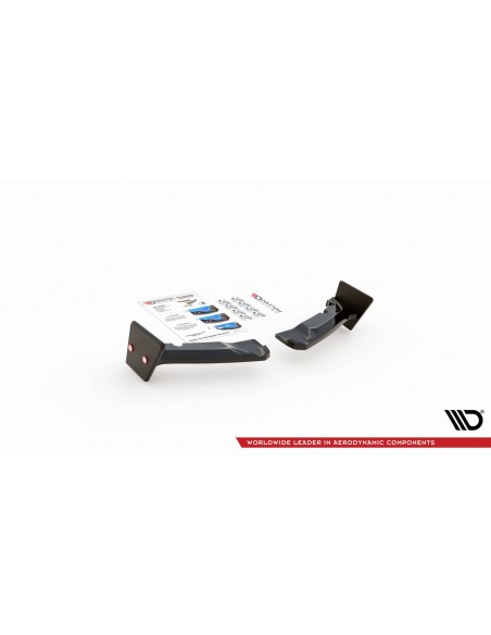 Lips traseros laterales V.4 Toyota Yaris GR (Con flaps)