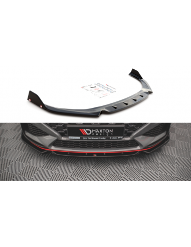 Lip delantero V.1 Hyundai i30N Mk3 Hatchback/Fastback (Facelift)(Con flaps)