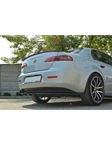 Lip trasero central V.2 Alfa Romeo 159 (con barras verticales)