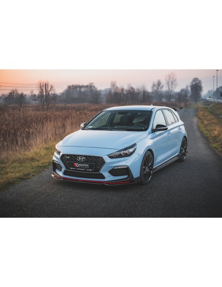 Lip delantero V.6 Hyundai i30N Mk3 Hatchback/Fastback (Con flaps)