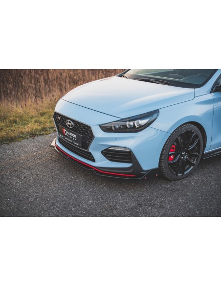 Lip delantero V.6 Hyundai i30N Mk3 Hatchback/Fastback (Con flaps)