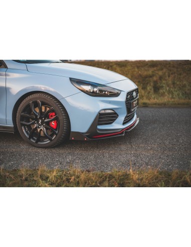 Lip delantero V.6 Hyundai i30N Mk3 Hatchback/Fastback (Con flaps)