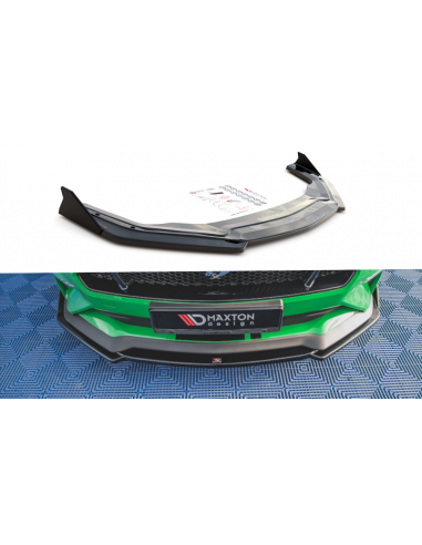 Lip delantero V.2 Ford Mustang GT Mk6 (Facelift)(Con flaps)