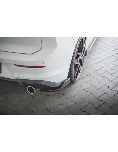 Lips traseros laterales V.2 Volkswagen Golf VIII GTI (Con flaps)