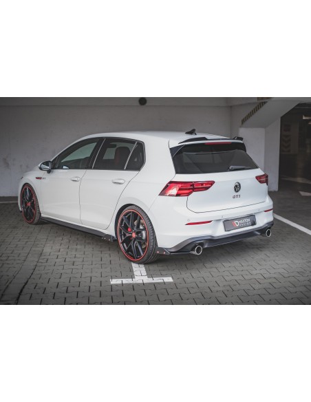 Lips traseros laterales V.2 Volkswagen Golf VIII GTI (Con flaps)