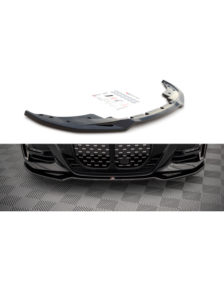 Lip delantero V.3 BMW Serie 4 G22 (Con pack M) Lip delantero V.3 BMW Serie 4 G22 (Con pack M)