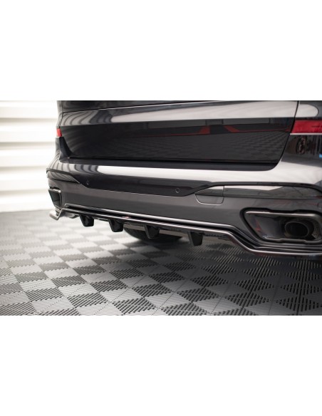 Lip trasero central BMW X7M G07 (Con barras verticales) Lip trasero central BMW X7M G07 (Con barras verticales)