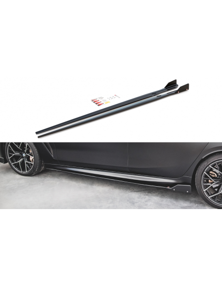 Faldones laterales V.1 BMW M8 F93 Gran Coupe F93 (Con flaps) Faldones laterales V.1 BMW M8 F93 Gran Coupe F93 (Con flaps)