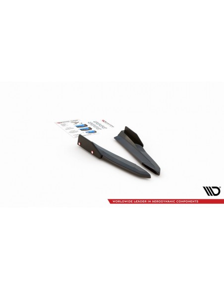 Lips traseros laterales V.2 Skoda Octavia RS Mk4 (Con flaps)