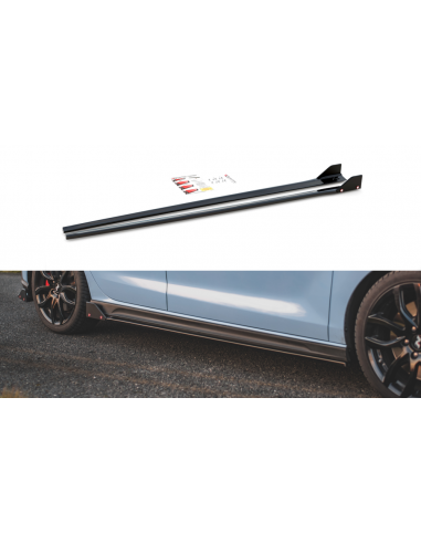 Faldones laterales V.4 Hyundai i30N Mk3 Hatchback/Fastback (Incluido Facelift)(Con flaps)