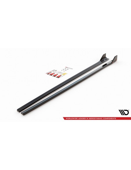 Faldones laterales V.4 Hyundai i30N Mk3 Hatchback/Fastback (Incluido Facelift)(Con flaps) Faldones laterales V.4 Hyundai i30N Mk3 Hatchback/Fastback (Incluido Facelift)(Con flaps)
