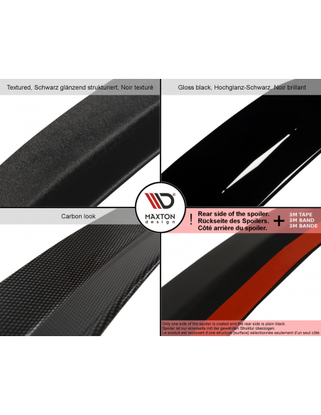 Extensión alerón Abarth 500