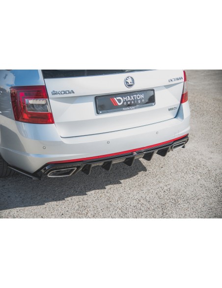 Difusor trasero V.2 Skoda Octavia RS Mk3 (Diesel)