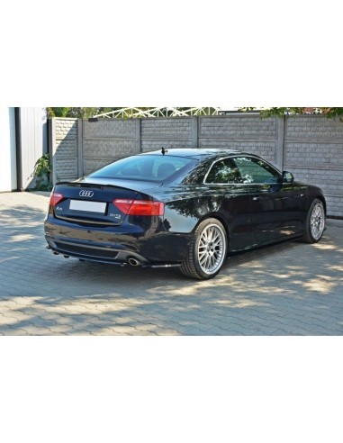 Lip trasero central Audi A5 8T (S-Line)(con barras verticales)