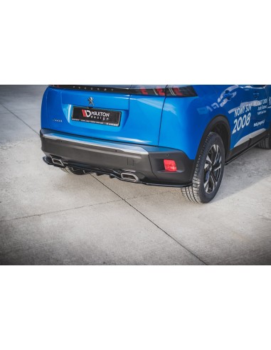 Lip trasero central Peugeot 2008 Mk2 (Con barras verticales)