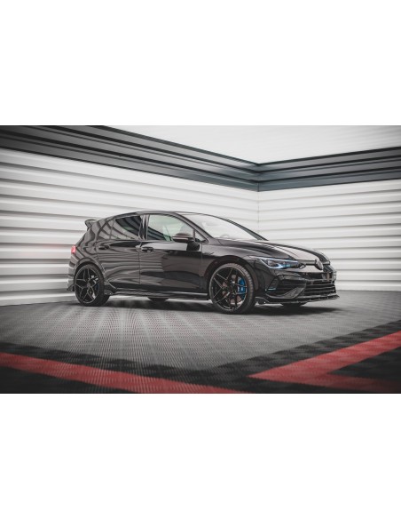 Lips traseros laterales V.2 Volkswagen Golf VIII R (Con flaps)
