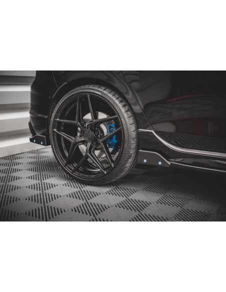 Lips traseros laterales V.2 Volkswagen Golf VIII R (Con flaps)