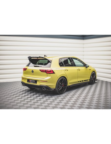Lips traseros laterales V.1 Volkswagen Golf VIII GTI Clubsport (Con flaps) Lips traseros laterales V.1 Volkswagen Golf VIII GTI Clubsport (Con flaps)