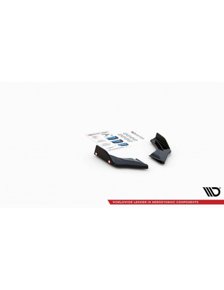 Lips traseros laterales V.1 Volkswagen Golf VIII GTI Clubsport (Con flaps) Lips traseros laterales V.1 Volkswagen Golf VIII GTI Clubsport (Con flaps)