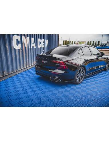 Lip trasero central Volvo S60/V60 Mk3 (R-Design)(Sin barras verticales)