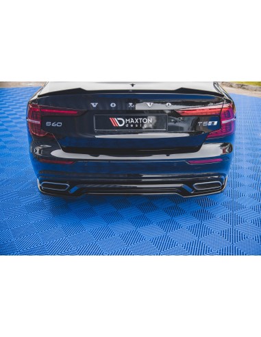 Lip trasero central Volvo S60/V60 Mk3 (R-Design)(Sin barras verticales)