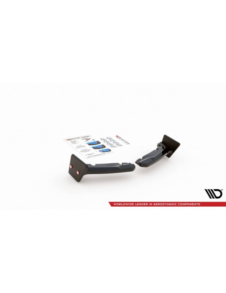 Lips traseros laterales V.2 Toyota Yaris GR (Con flaps)