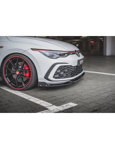 Lip delantero V.2 Volkswagen Golf VIII GTI (Con flaps)