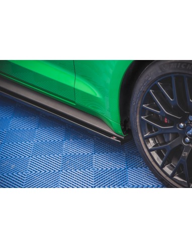 Faldones laterales Ford Mustang GT Mk6 (Facelift)(Con flaps)