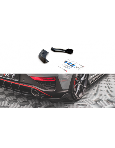 Lips traseros laterales V.3 Hyundai i30N Mk3 Hatchback (Facelift)