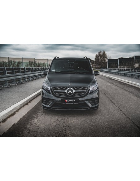 Lip delantero V.1 Mercedes-Benz Clase V W447 (AMG Line)(Facelift) Lip delantero V.1 Mercedes-Benz Clase V W447 (AMG Line)(Facelift)
